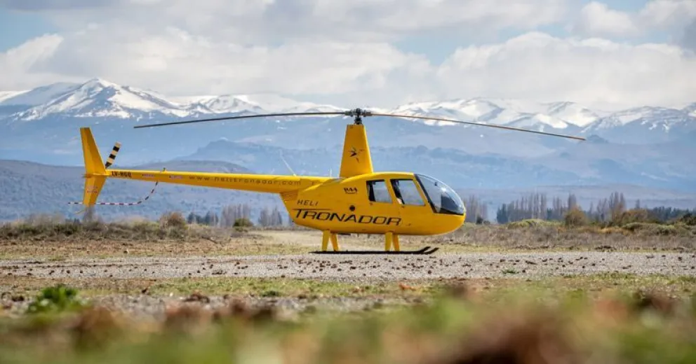 El Cordillerano sortea vuelos en helicóptero