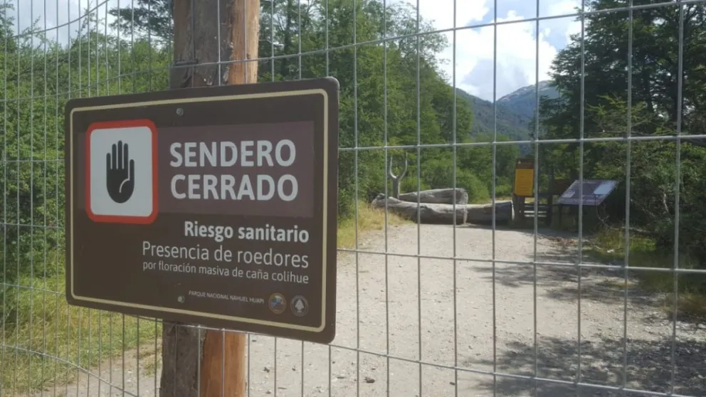 Parques decidió cerrar la entrada al sendero de la cascada Ñivinco