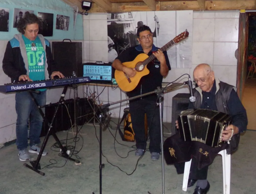 Comienzo de la peña