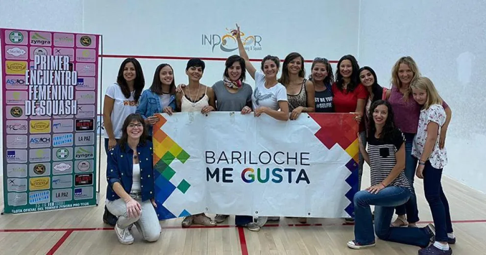 Las chicas del squash local tuvieron buenas actuaciones en Esquel