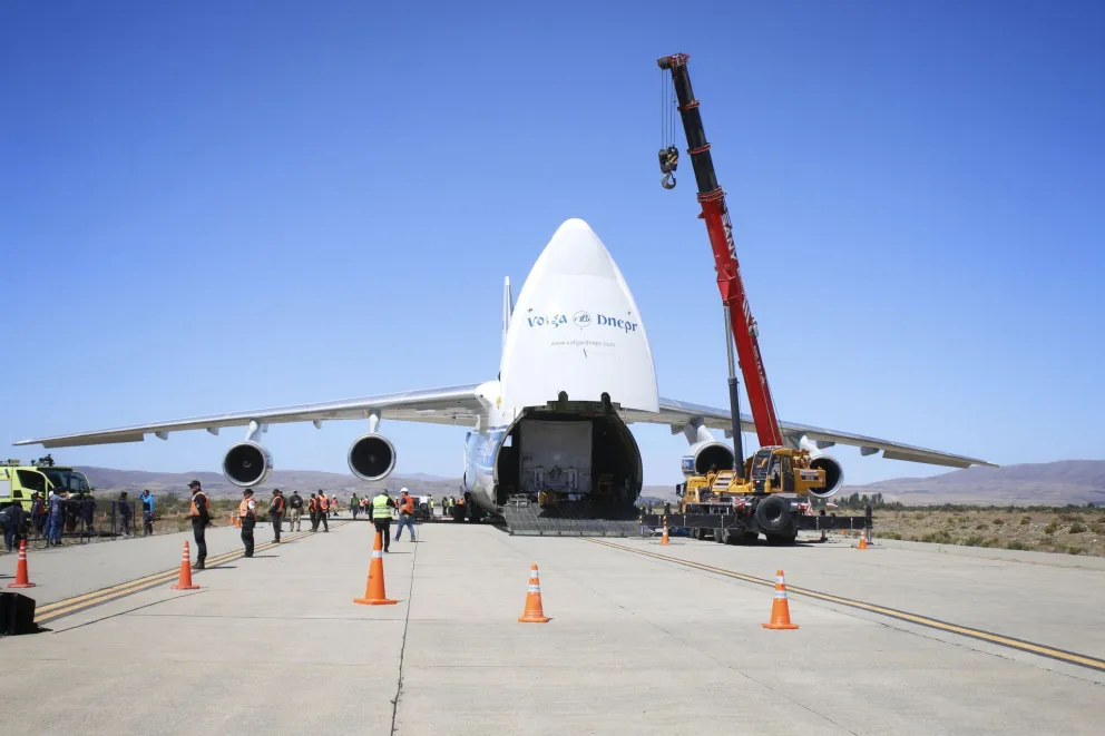 Así avanzan los preparativos para el despegue del Antonov AN 124