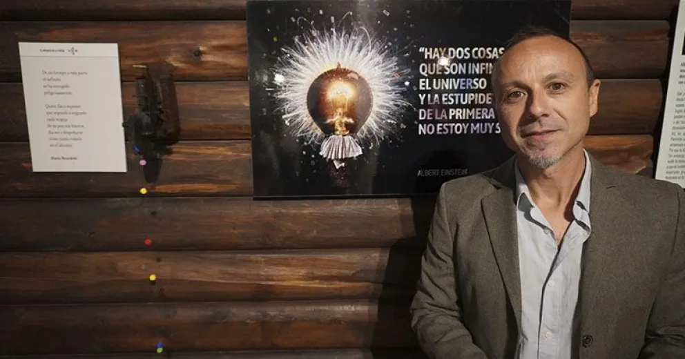 Pablo Bernasconi nos deja boquiabiertos  con “El infinito – La muestra”
