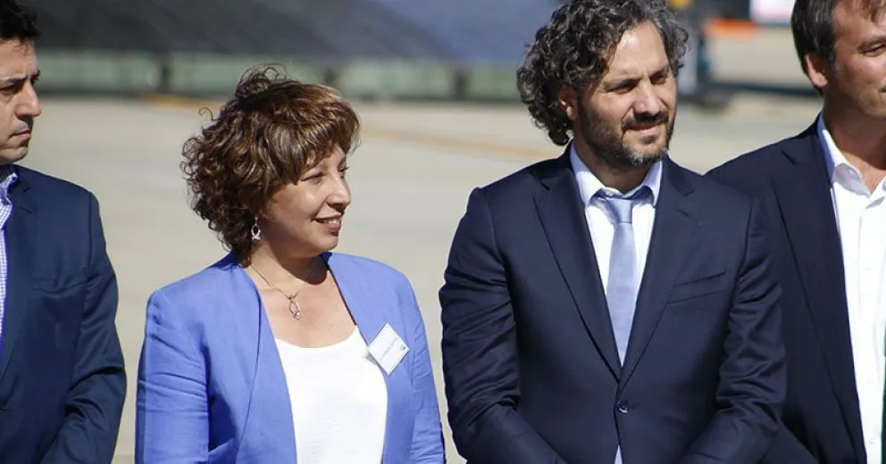 Arabela recorrió INVAP con  Cafiero y ministros nacionales