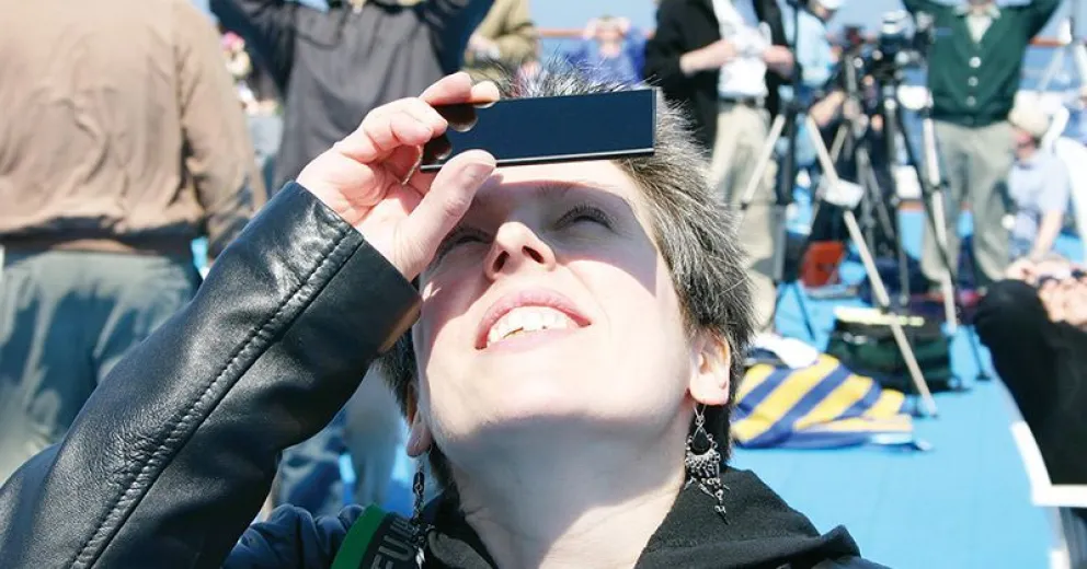 Así verá Bariloche el eclipse solar 2020
