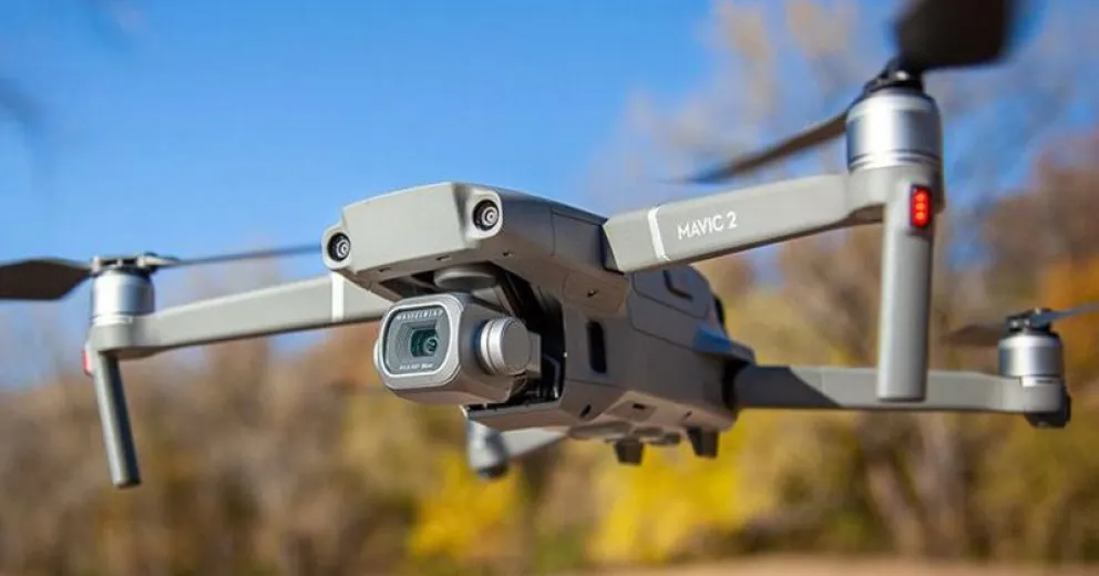Un drone sacó una fotografía de un incendio forestal y causó alarma preventiva