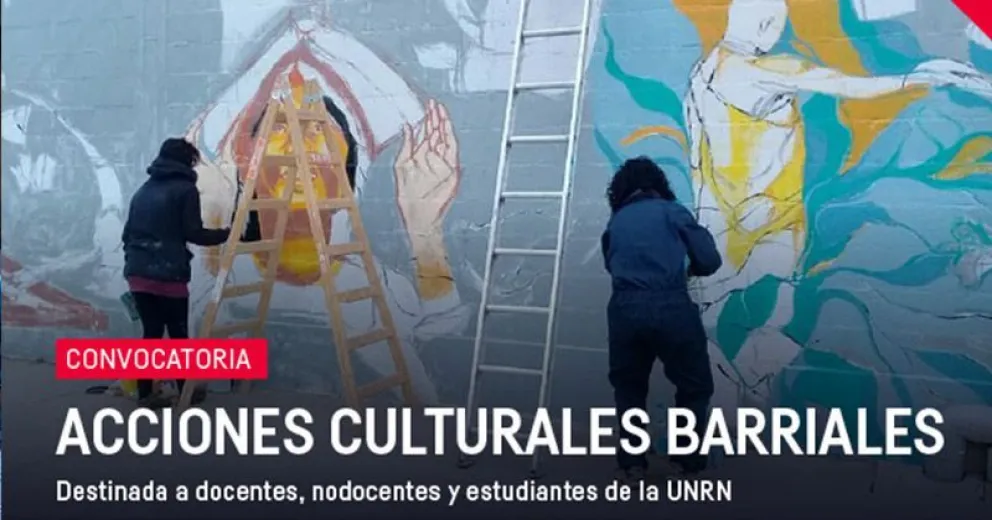 Se abre la convocatoria para Acciones Culturales Barriales