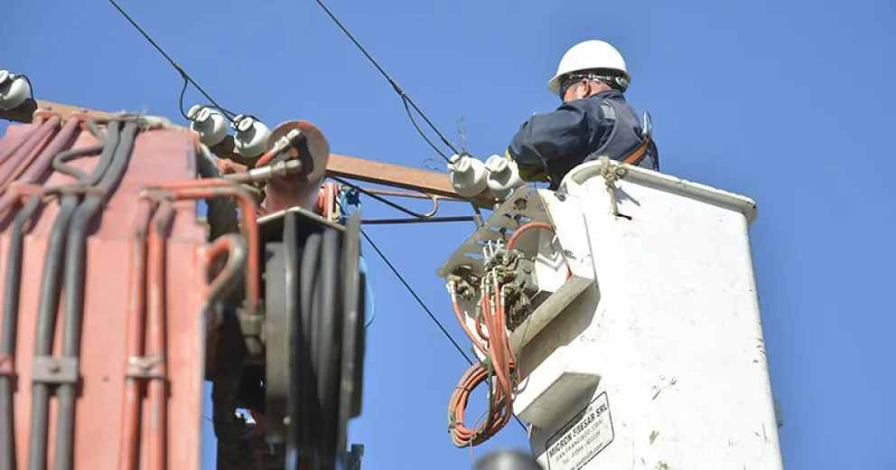 Corte de energía en algunos barrios