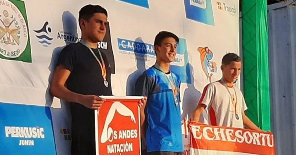 Juan Cruz Ortíz se quedó con los 400 metros combinados