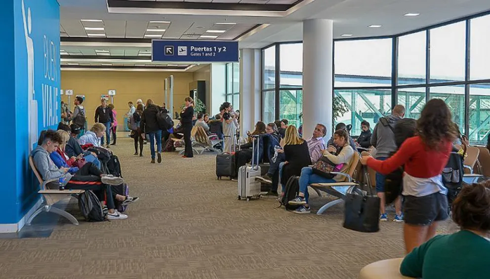 El aeropuerto internacional de Bariloche bajo protocolo preventivo por el coronavirus