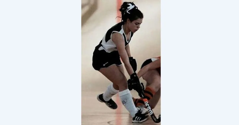 Sofía Lugano, al Panamericano de  Hockey Indoor de Estados Unidos