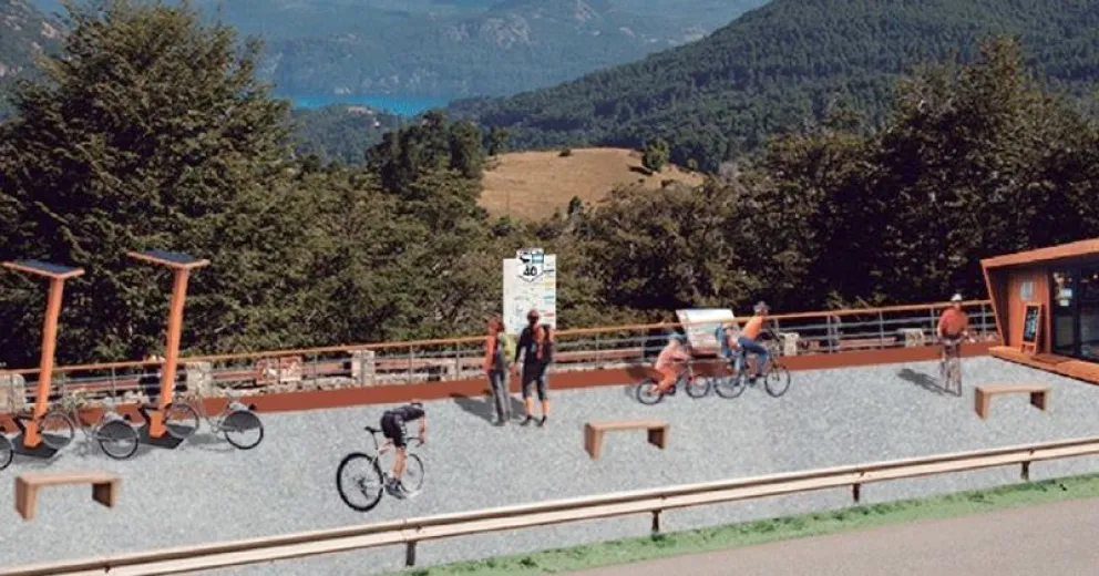 Presentaron el proyecto de la ciclovía al ministro de Ambiente de la Nación