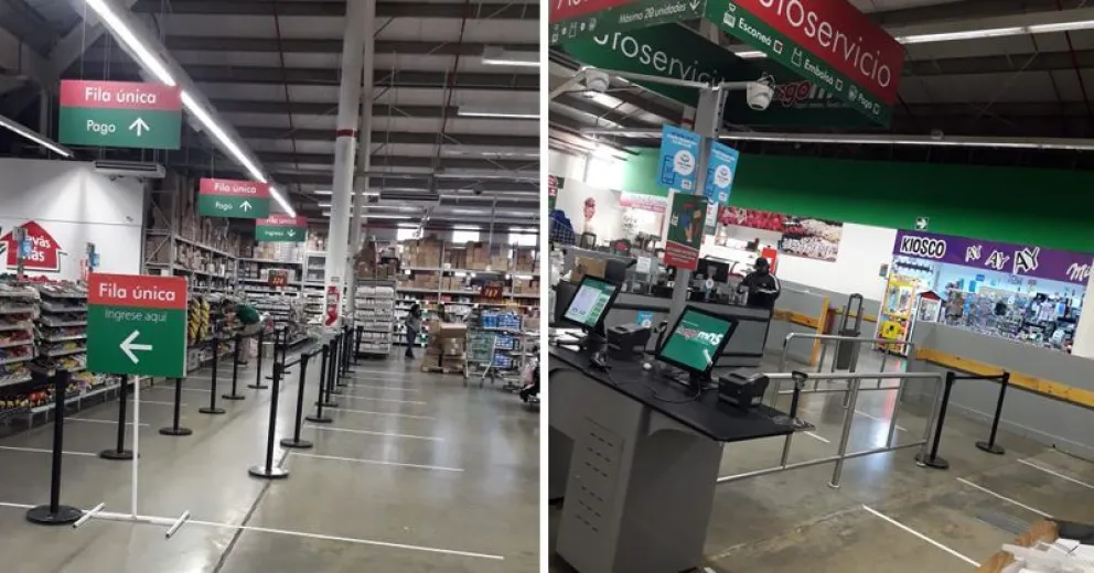 "Mercadería hay, estamos recibiendo el flujo normal"