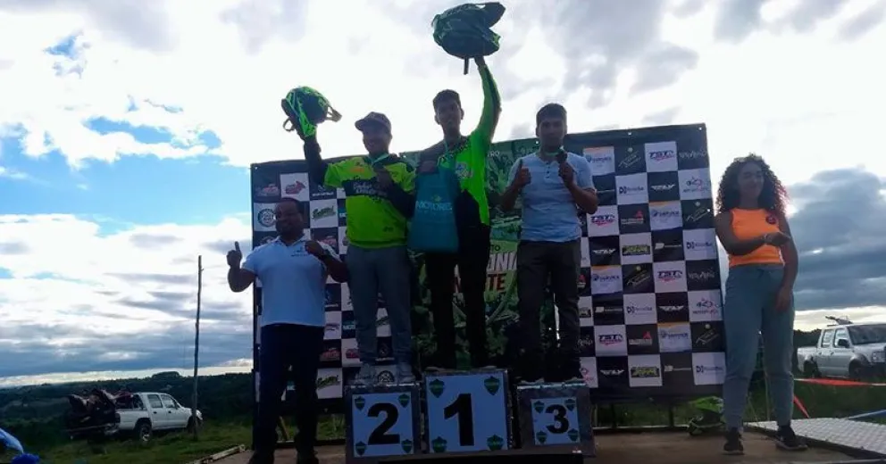 El barilochense Luciano Nahuelpan se volvió con un gran primer puesto de Chile