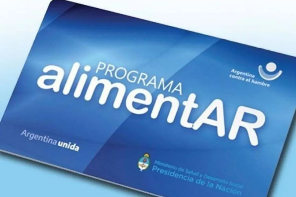 El importe de las tarjetas Alimentar se acreditará en la Asignación Universal