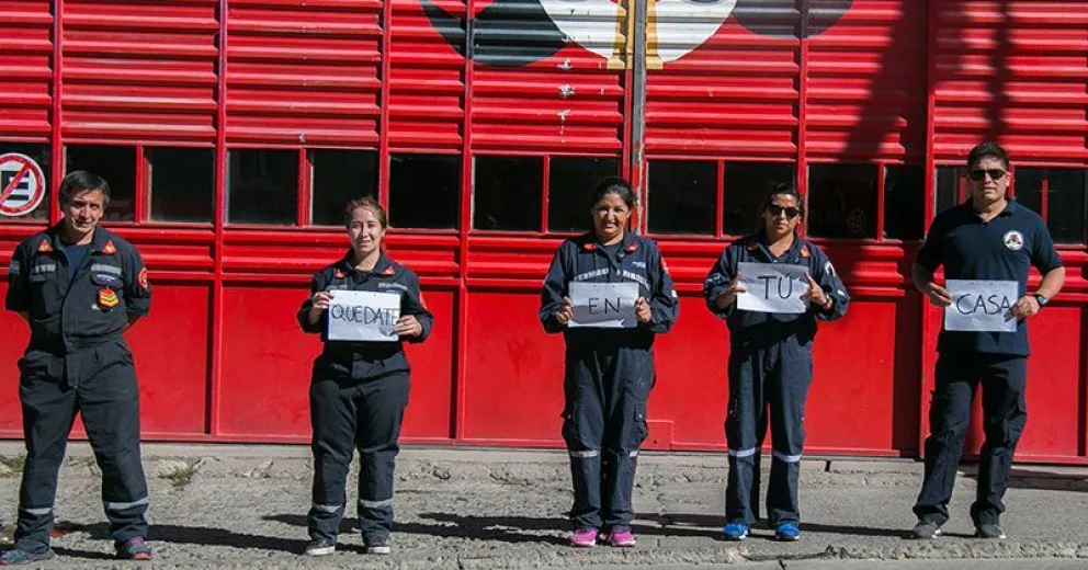 Bomberos voluntarios: guardias y protocolos en tiempos de pandemia