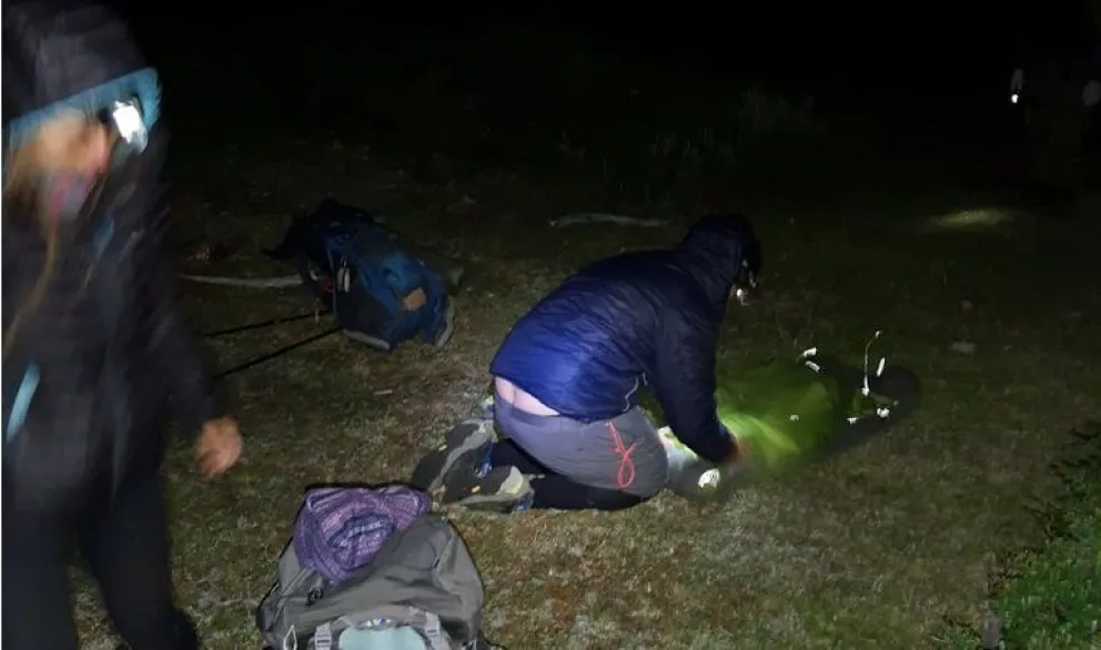 Dos extranjeros que acampaban en Colonia Suiza fueron detenidos