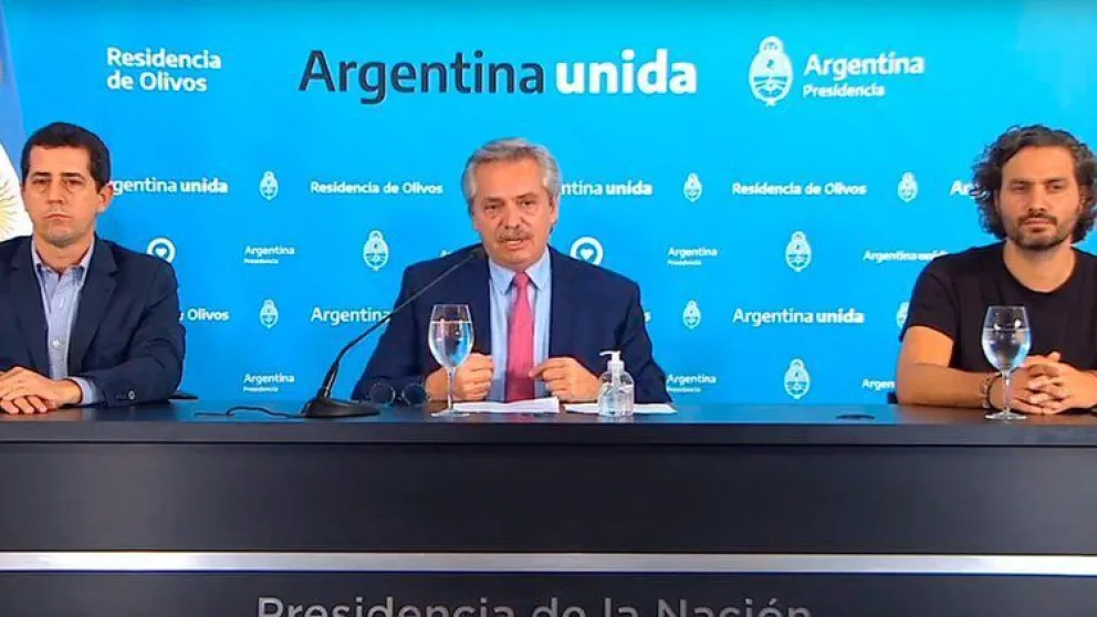 Alberto Fernández: “He tomado la decisión de prolongar la cuarentena hasta que termine la semana santa”