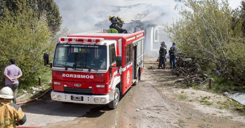 El destacamento Nº 2 de Bomberos  Voluntarios cumplió nueve años