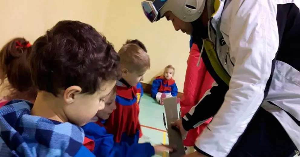 Buscan llevar proyecto “Primeros pasos de esquí sin nieve” a nivel nacional