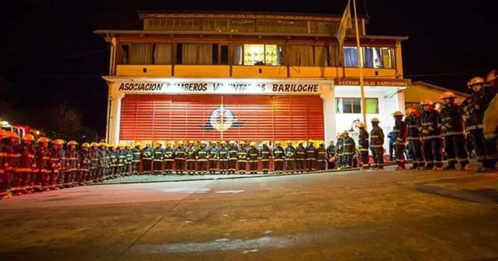 La Asociación de Bomberos Voluntarios Bariloche cumplió 79 años de vida