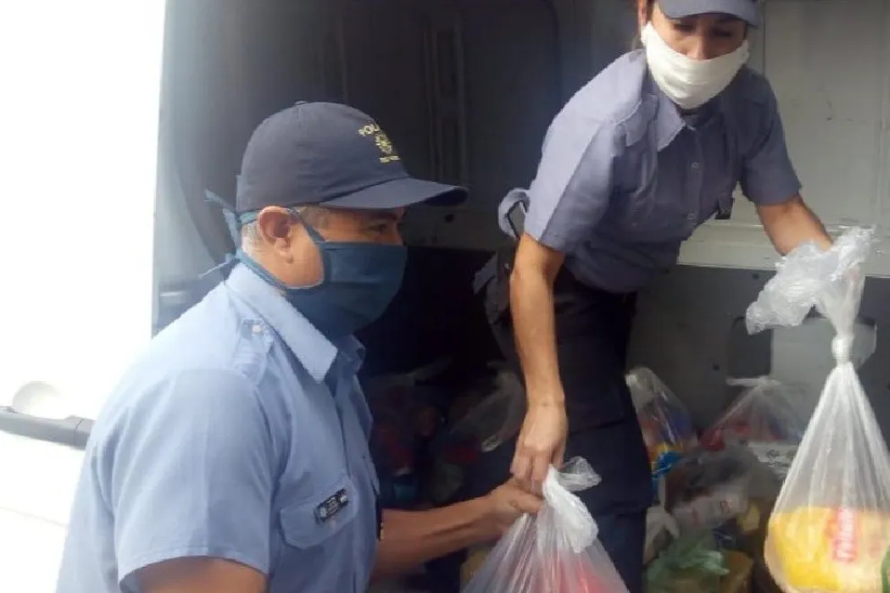 Gran iniciativa solidaria de la Jefatura de la Policía de Río Negro