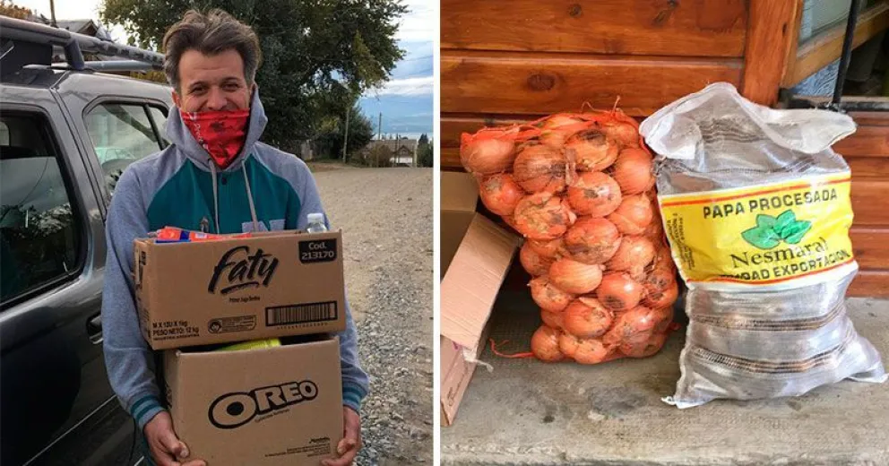Choferes dan una mano a sus colegas que están sin trabajar