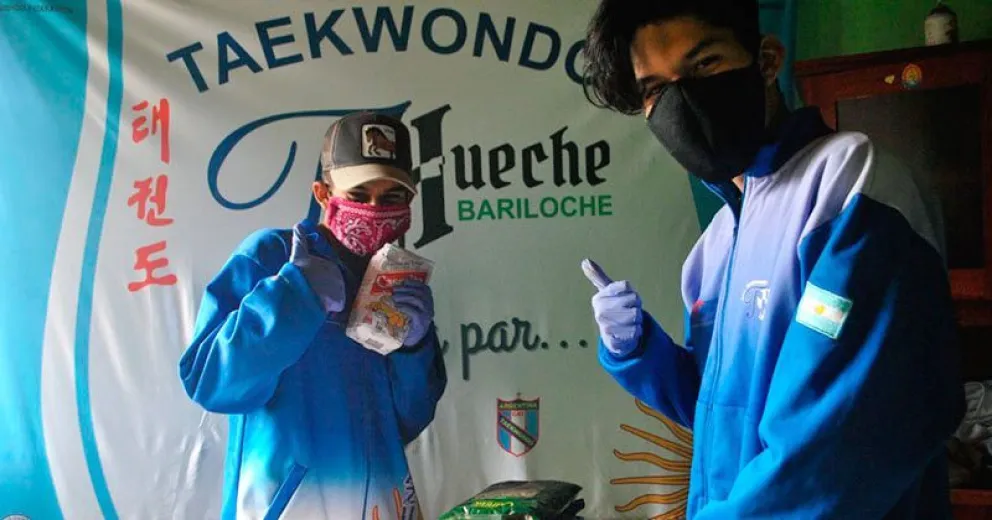 Jóvenes de la escuela Hueche del Lera lanzaron campaña solidaria de alimentos