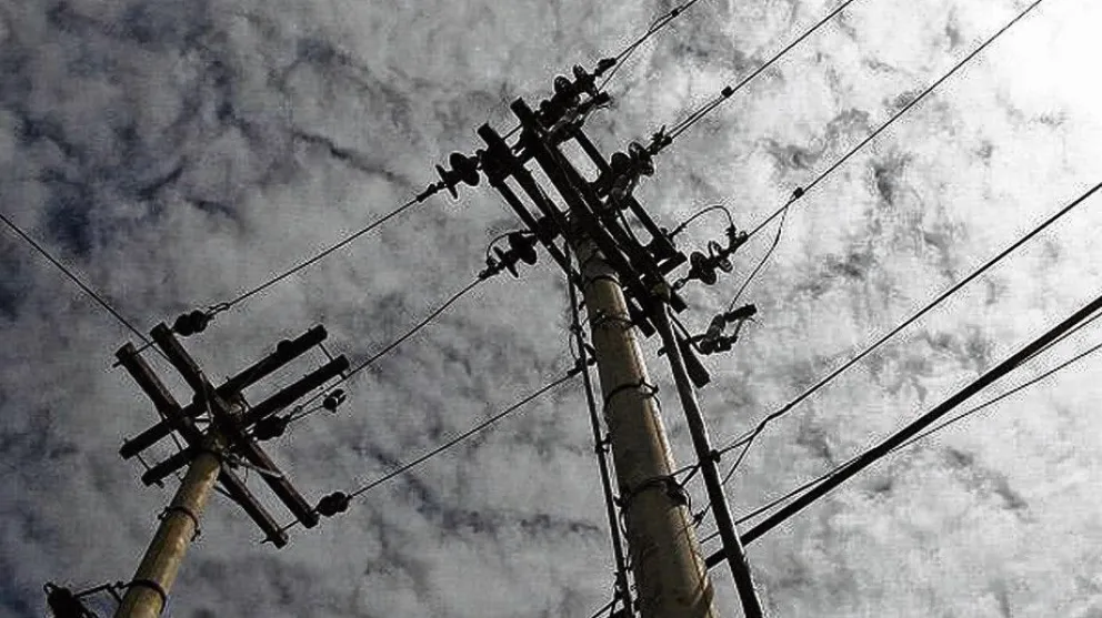 Hubo un corte general de energía eléctrica