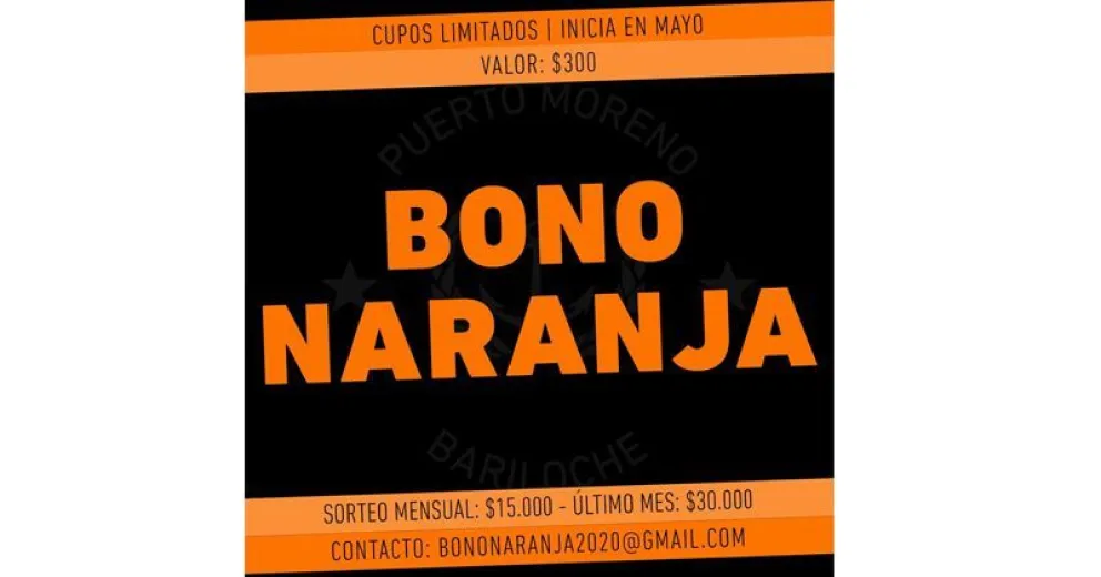 Puerto Moreno lanza el "Bono Naranja"