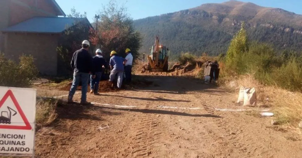 La municipalidad había anunciado que se podrían retomar los trabajos de conexiones domiciliarias de gas y electricidad