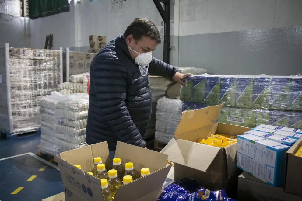 Durante la pandemia la demanda de módulos alimentarios creció en un mil por ciento