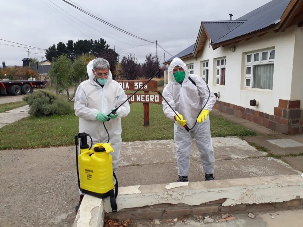 Agradecen a los vecinos de Dina Huapi por acompañar al personal policial