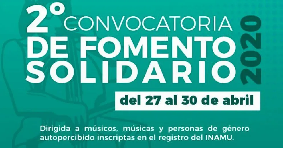 Segundo llamado del INAMU