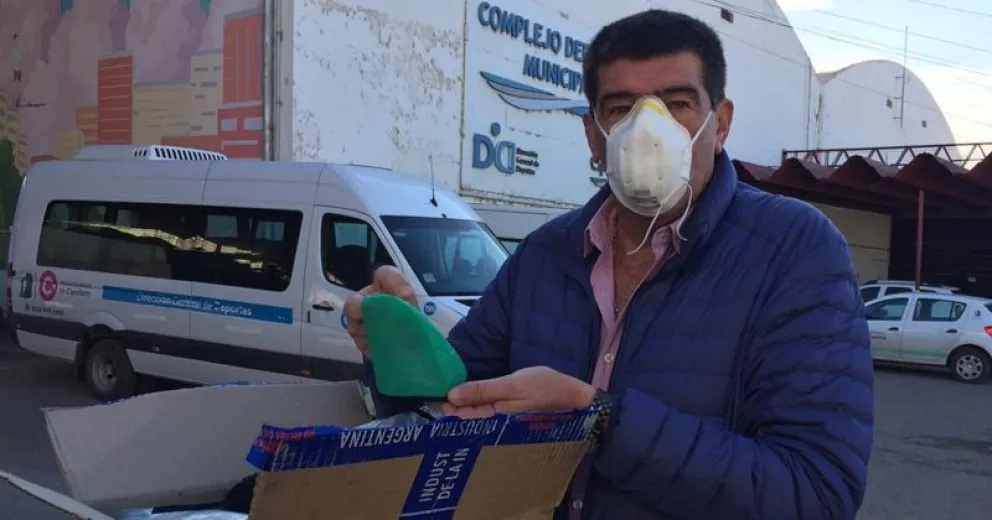 Municipio de Cipolletti recibió donación de barbijos
