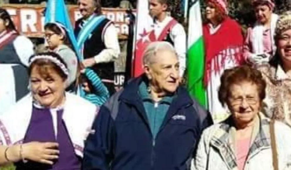 El adiós a una antigua pobladora, Isabel Felley Cretton