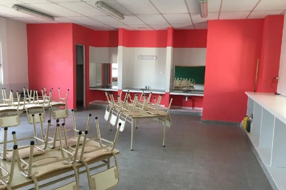 Gran inversión en obras y mantenimiento escolar de Bariloche