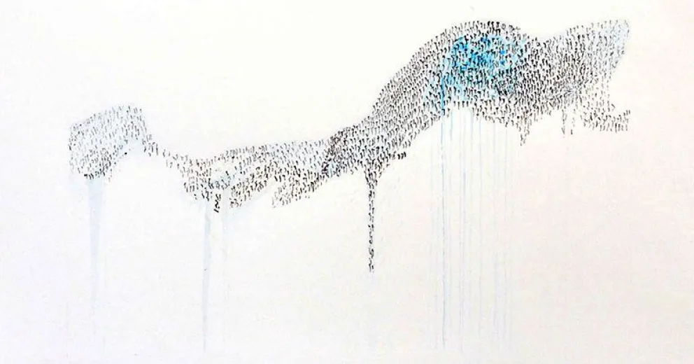 Obra de Moma Mozetich quedó en cuarentena en el Centro Cultural Kirchner