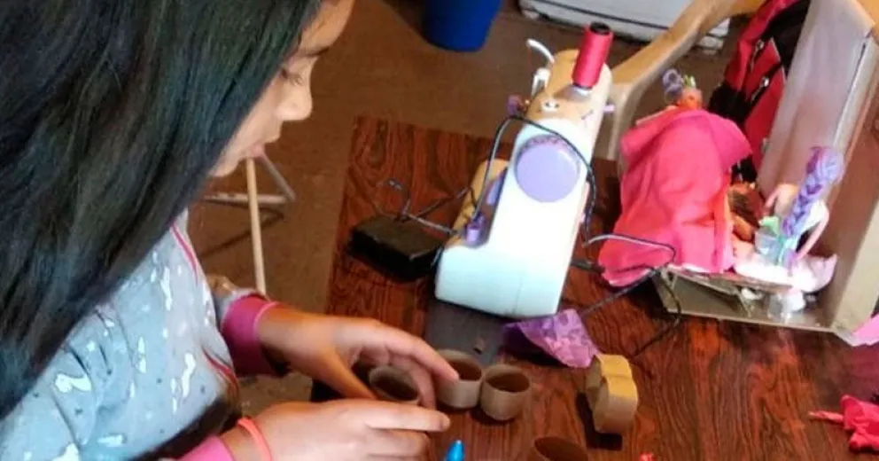 Malena, una diseñadora de modas muy especial