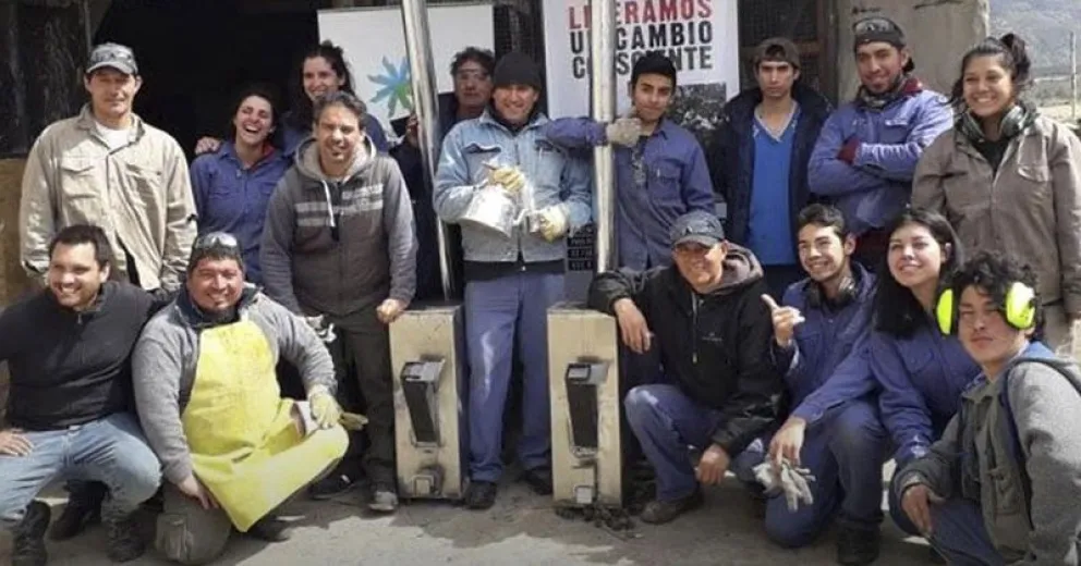 El creador de la ecoestufa: “Todo empezó porque no queríamos que los chicos del comedor pasaran frío”