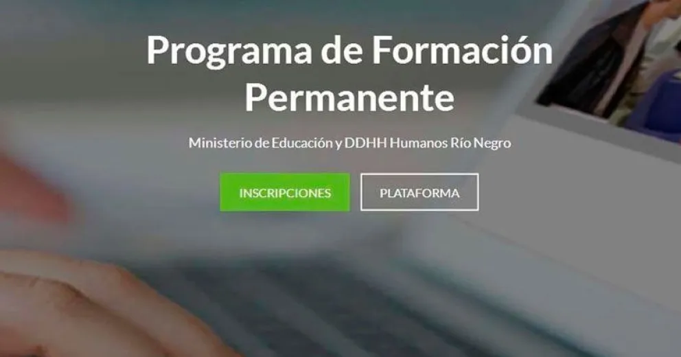 Nuevas propuestas de capacitación para docentes rionegrinos