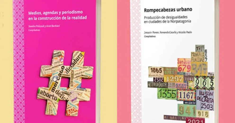 La editorial UNRN publicó dos nuevos libros