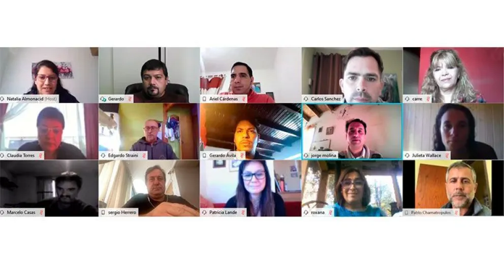 Concejales mantuvieron reuniones virtuales con referentes de la CTA y un dirigente barrial