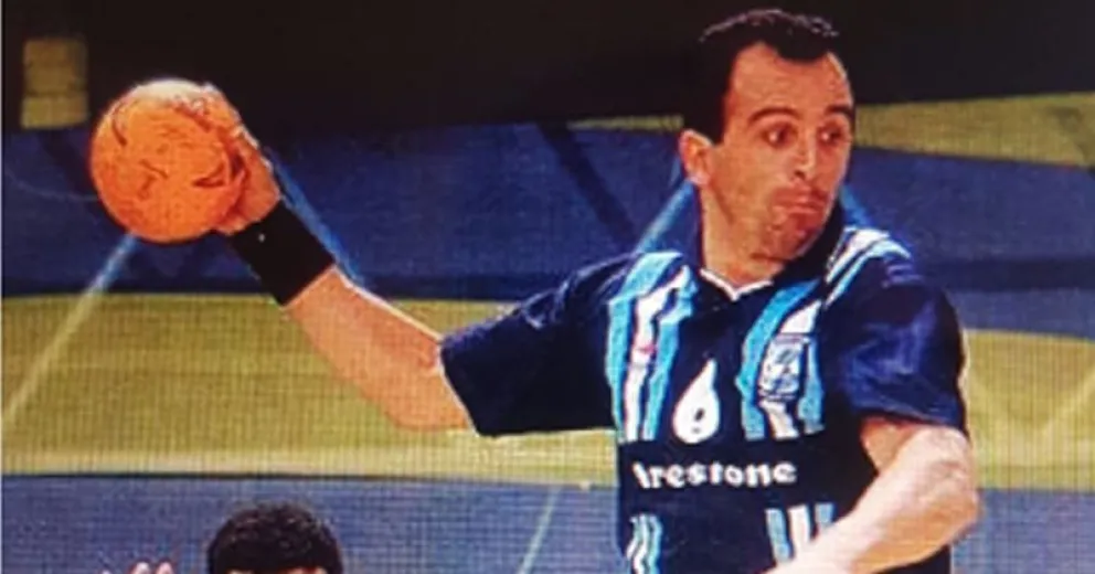 Roberto Morlacchi el mejor jugador de handball de la historia de Bariloche