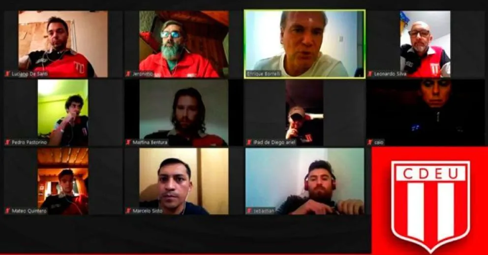 Los entrenadores de Estudiantes Unidos continúan perfeccionándose con referentes de manera online