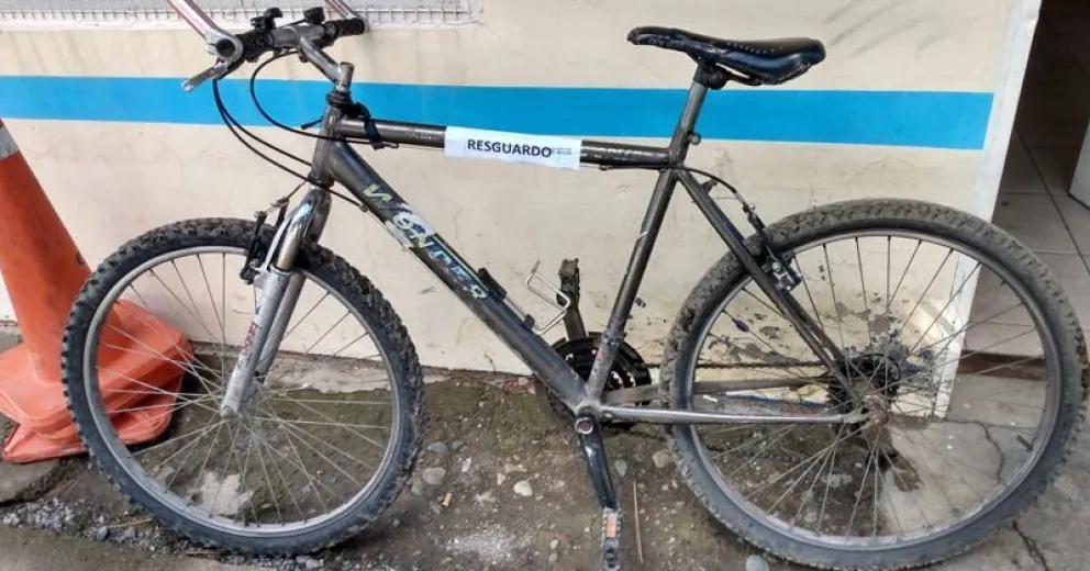 Apareció la bicicleta que le habían robado a "Popeye"