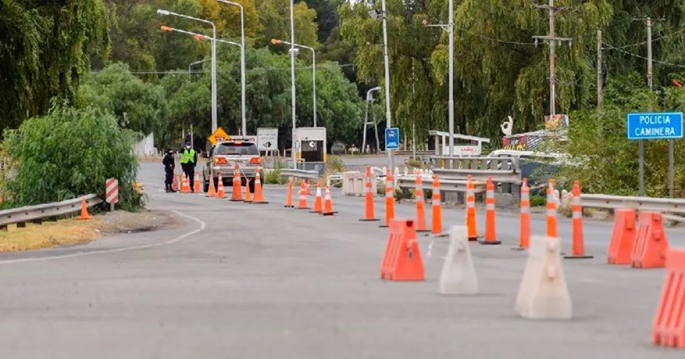 A partir de mañana se restringirán los accesos entre Río Negro y Neuquén