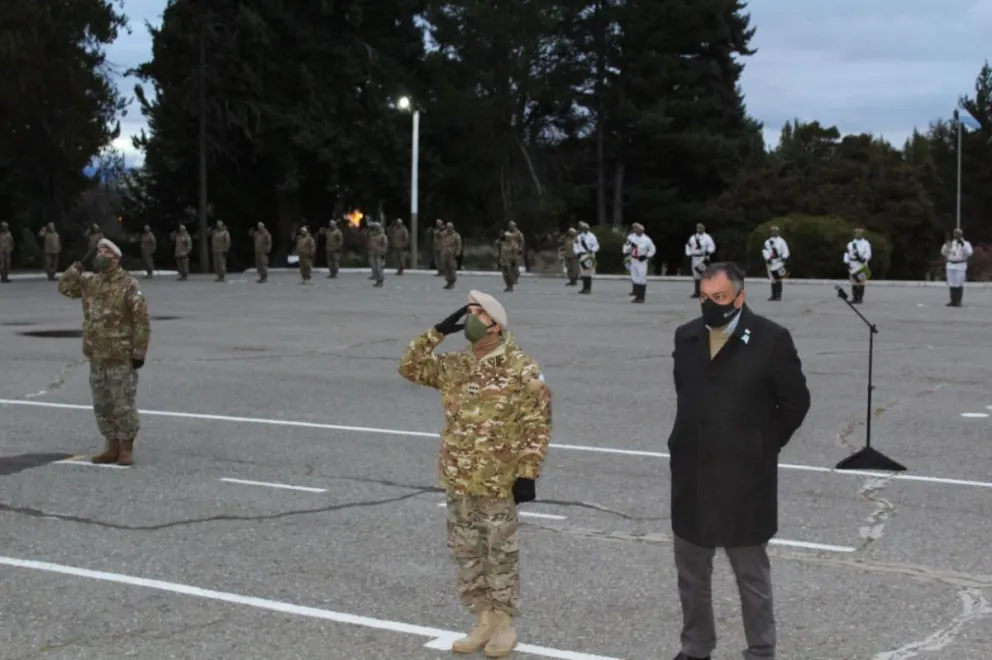 Se realizó el acto conmemorativo por cumplirse 210 años de la creación del Ejército Argentino