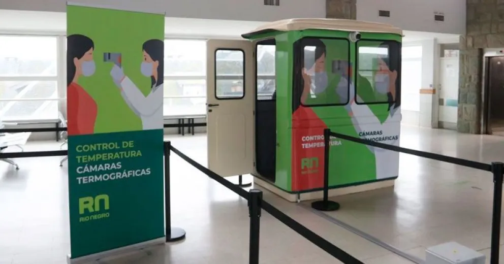 Instalaron en el Hospital Zonal cámaras que miden la temperatura