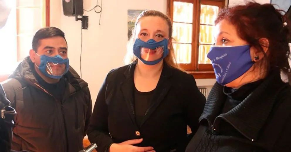 Barbijos inclusivos, para que nadie se quede afuera