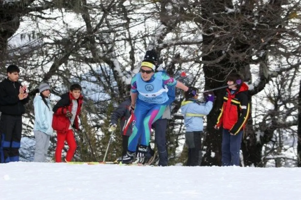 Natalia Carolina Lovece, once veces campeona argentina de esquí de fondo